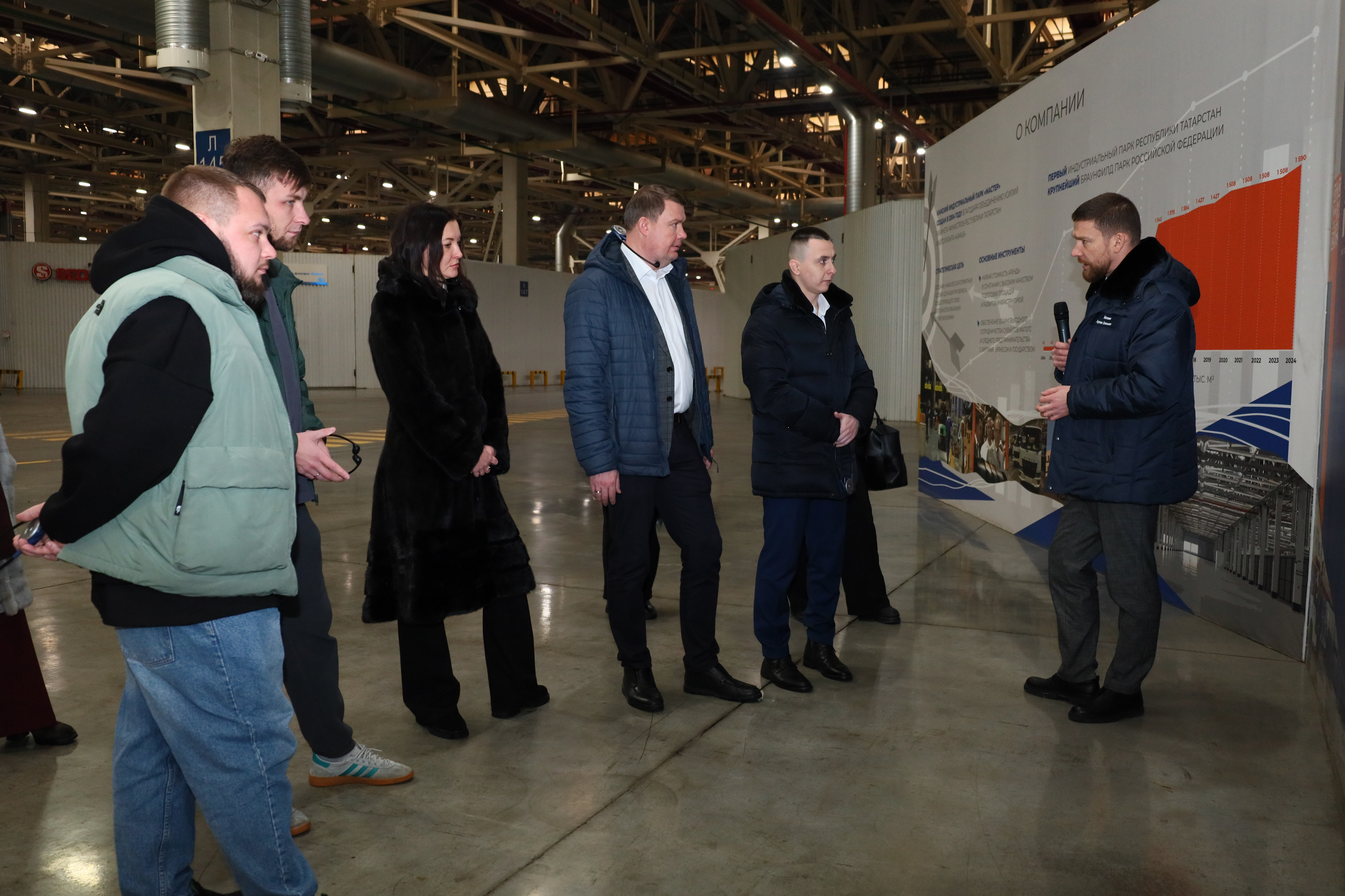 КИП «Мастер» открыл эстафету приема делегаций в новом году