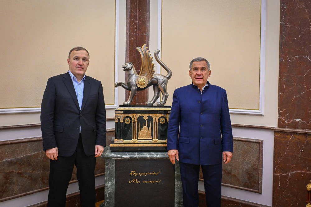 Рустам Минниханов и Глава Республики Адыгея Мурат Кумпилов обсудили вопросы укрепления сотрудничества